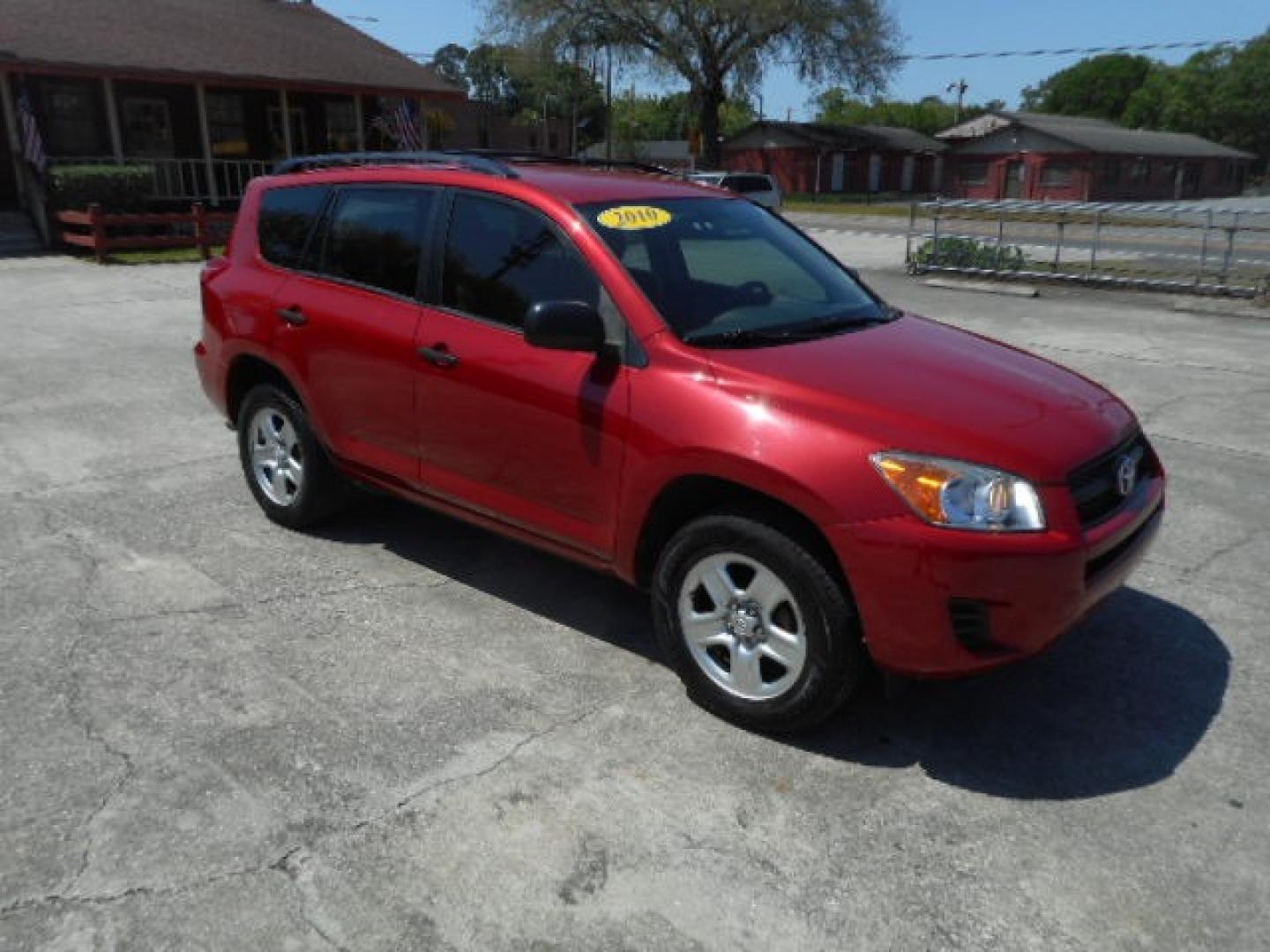 2010 RED TOYOTA RAV4 BASE (JTMZF4DV4AD) , located at 1200 Cassat Avenue, Jacksonville, FL, 32205, (904) 695-1885, 30.302404, -81.731033 - Photo#5